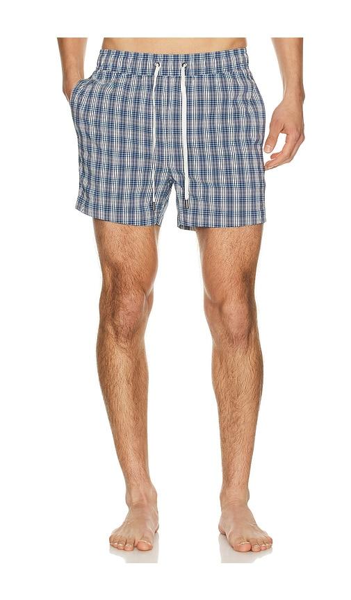 onia Charles 4 Swim Trunk in Blue,Grey by ONIA