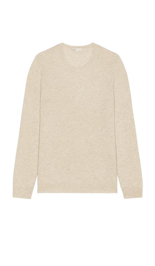 onia Featherweight Cashmere Sweater in Beige by ONIA