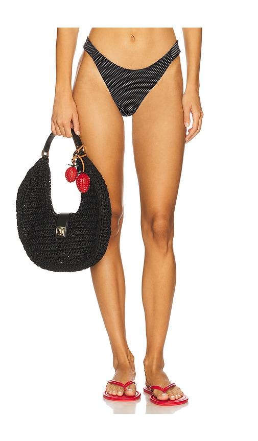 onia Lucie Bikini Bottom in Black by ONIA