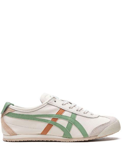 Mexico 66 "Cream/Green/Orange" sneakers by ONITSUKA TIGER