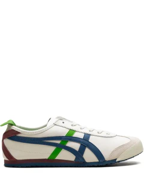 Mexico 66 "Cream/Mako Blue" sneakers by ONITSUKA TIGER