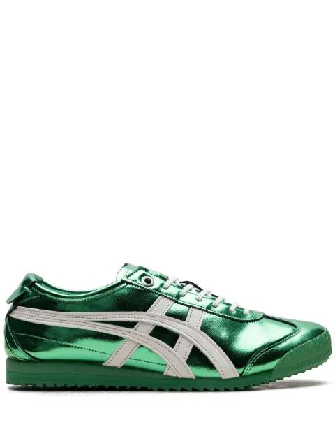 Mexico 66 SD "Metallic Series - Jade/Cream" sneakers by ONITSUKA TIGER