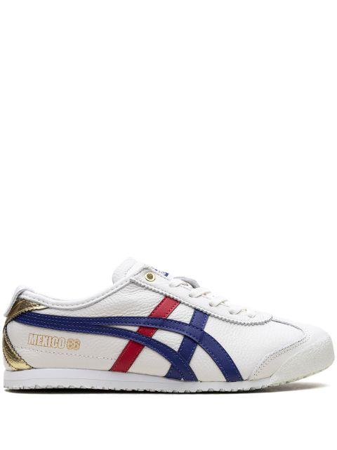 Mexico 66 "White/Dark Blue" sneakers by ONITSUKA TIGER
