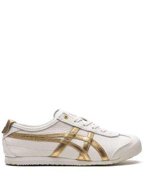 Mexico 66™ "White/Gold" sneakers by ONITSUKA TIGER