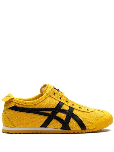 Mexico 66 "Yellow/Black" slip-on sneakers by ONITSUKA TIGER
