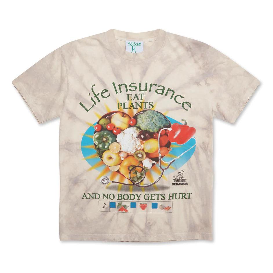 ONLINE CERAMICS - Live And Let Live T-Shirt - (Hand Dyed) by ONLINE CERAMICS