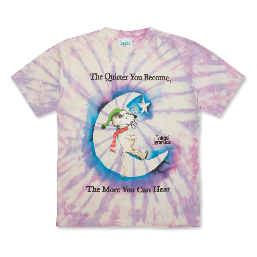 ONLINE CERAMICS - Mouse On The Moon T-Shirt - (Hand Dyed) by ONLINE CERAMICS