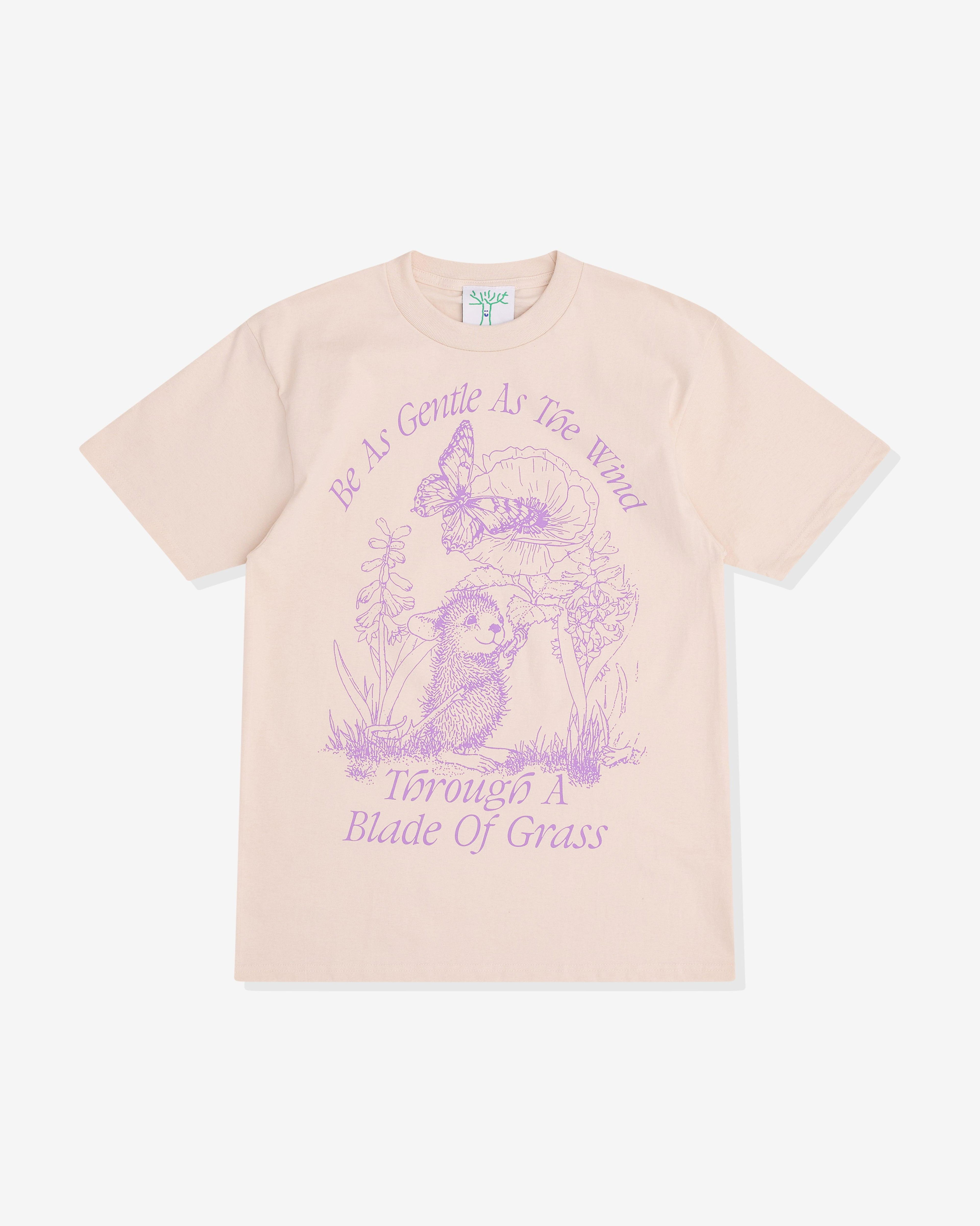 Online Ceramics - Men's As Gentle As The Wind T-Shirt - (Cream) by ONLINE CERAMICS