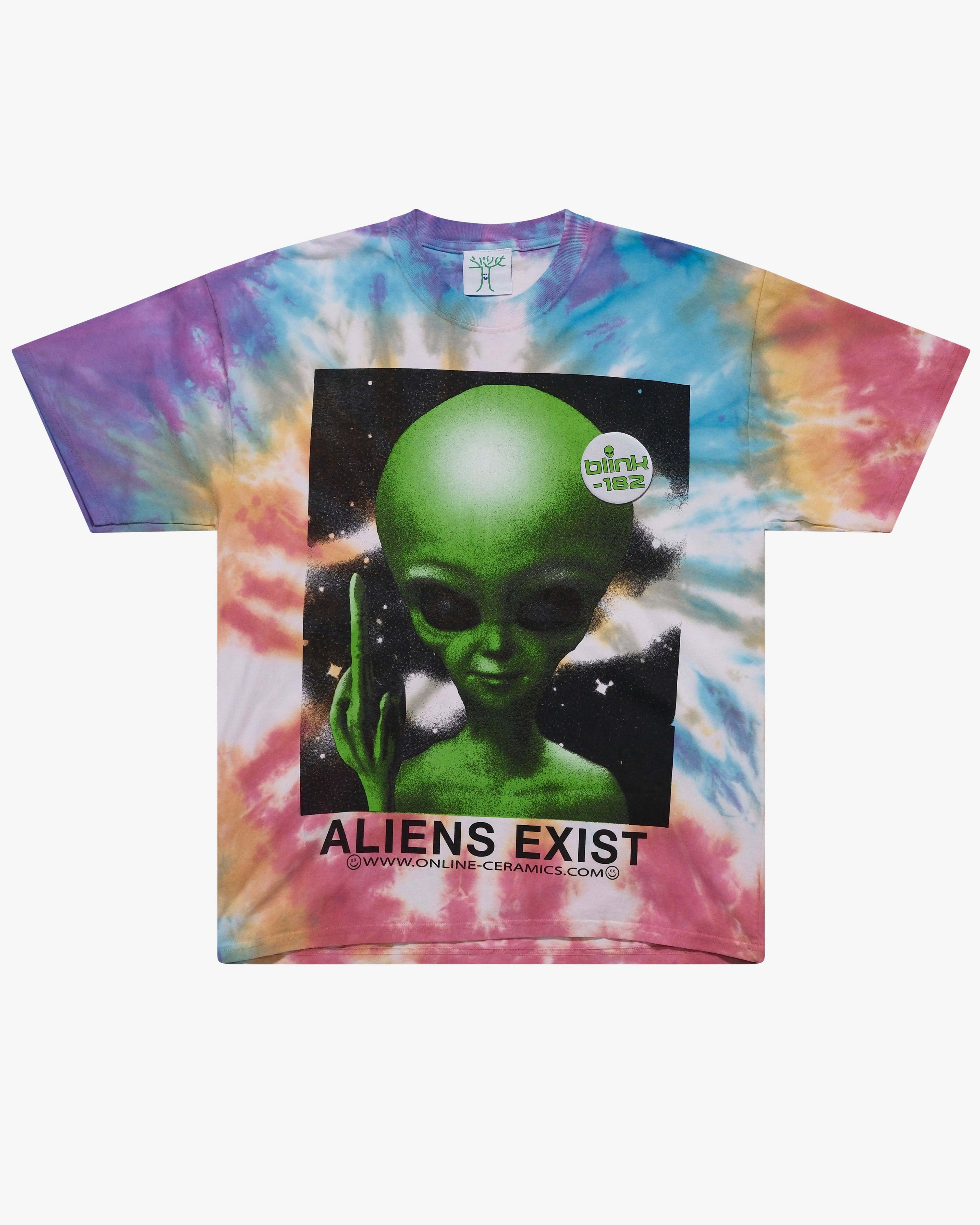 Online Ceramics - Men's Blink-182 Aliens Exist - (Print) by ONLINE CERAMICS