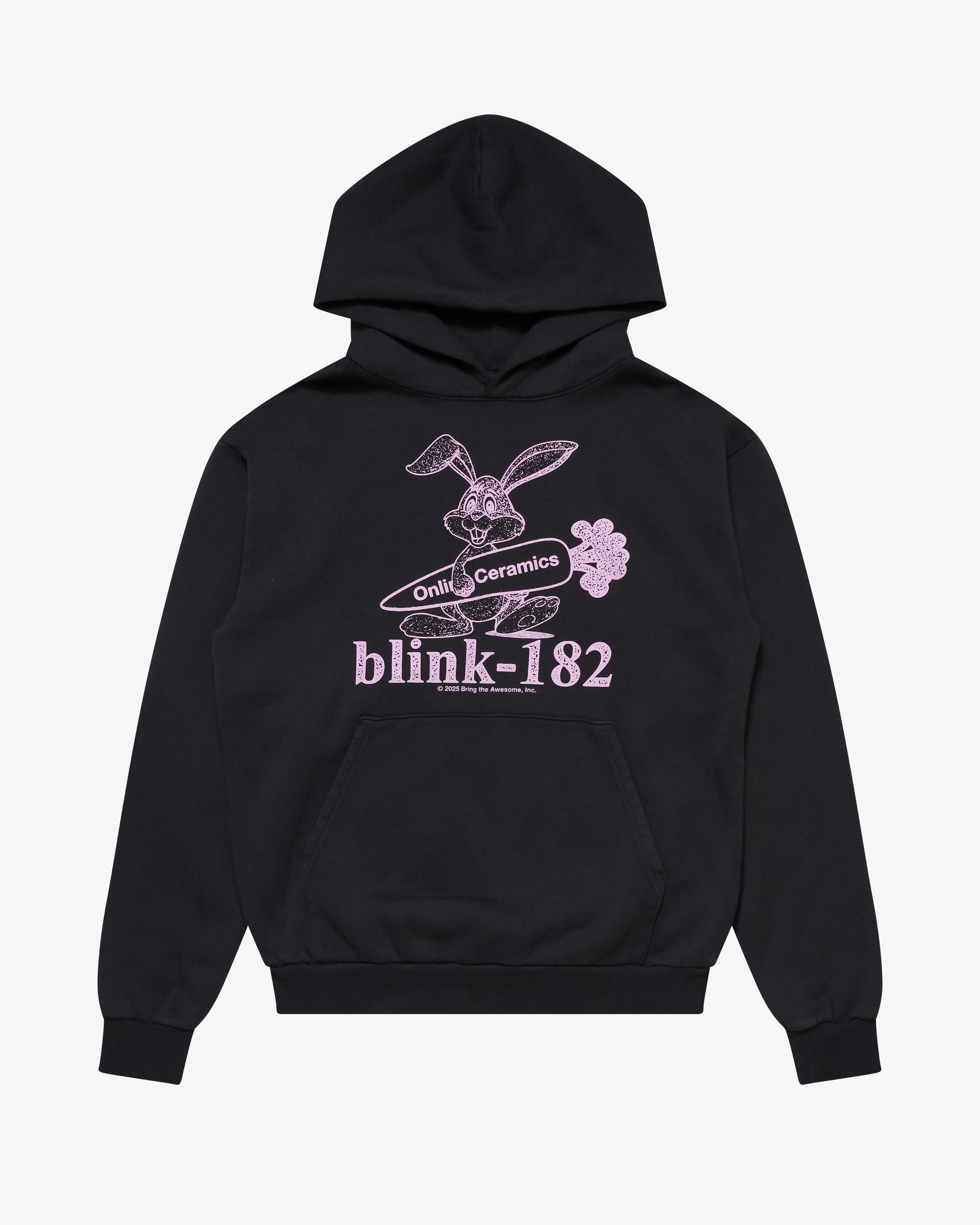 Online Ceramics - Men's Blink-182 Bunny Logo - (Black) by ONLINE CERAMICS