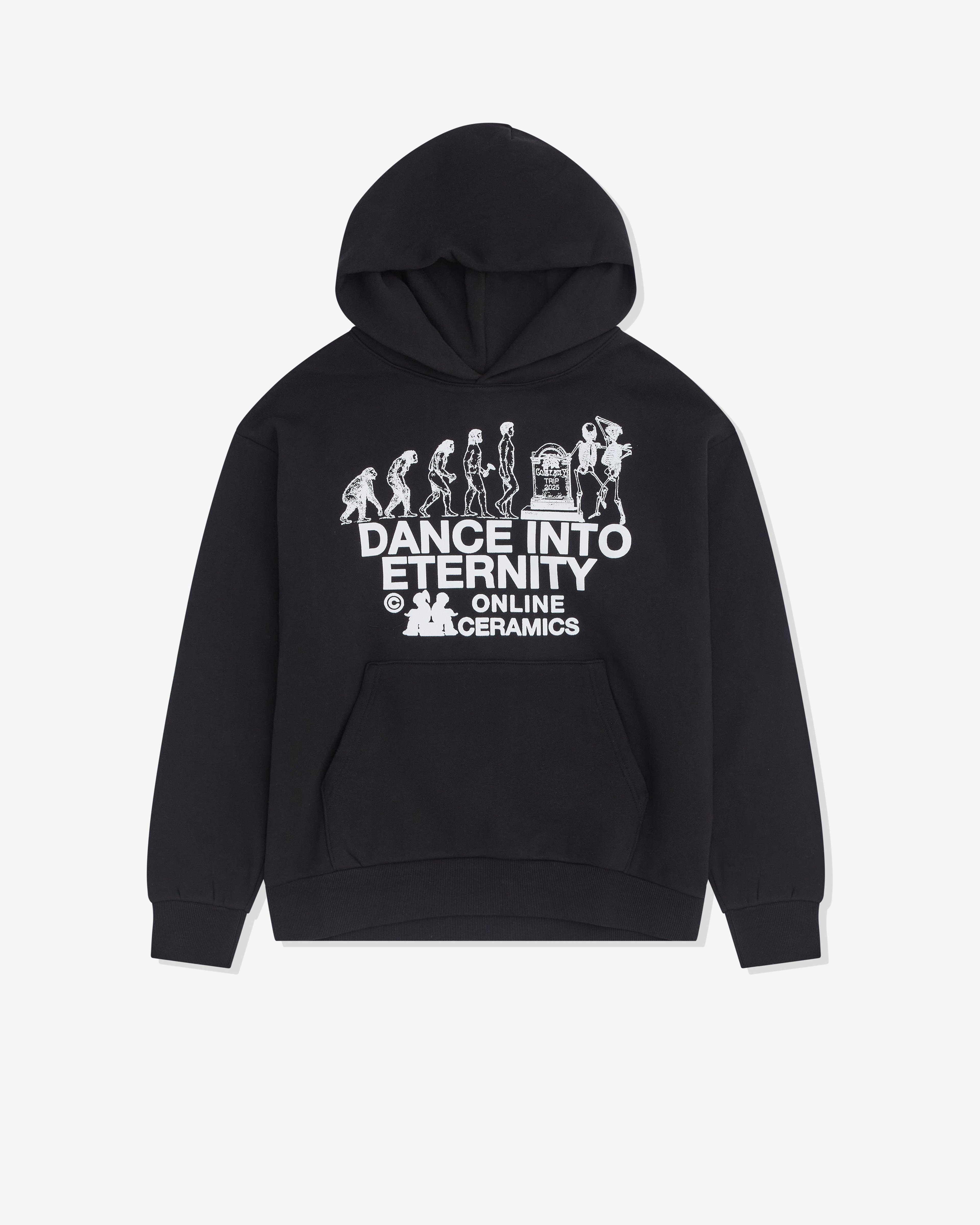 Online Ceramics - Men’s Dance Into Eternity Hoodie - (Black) by ONLINE CERAMICS