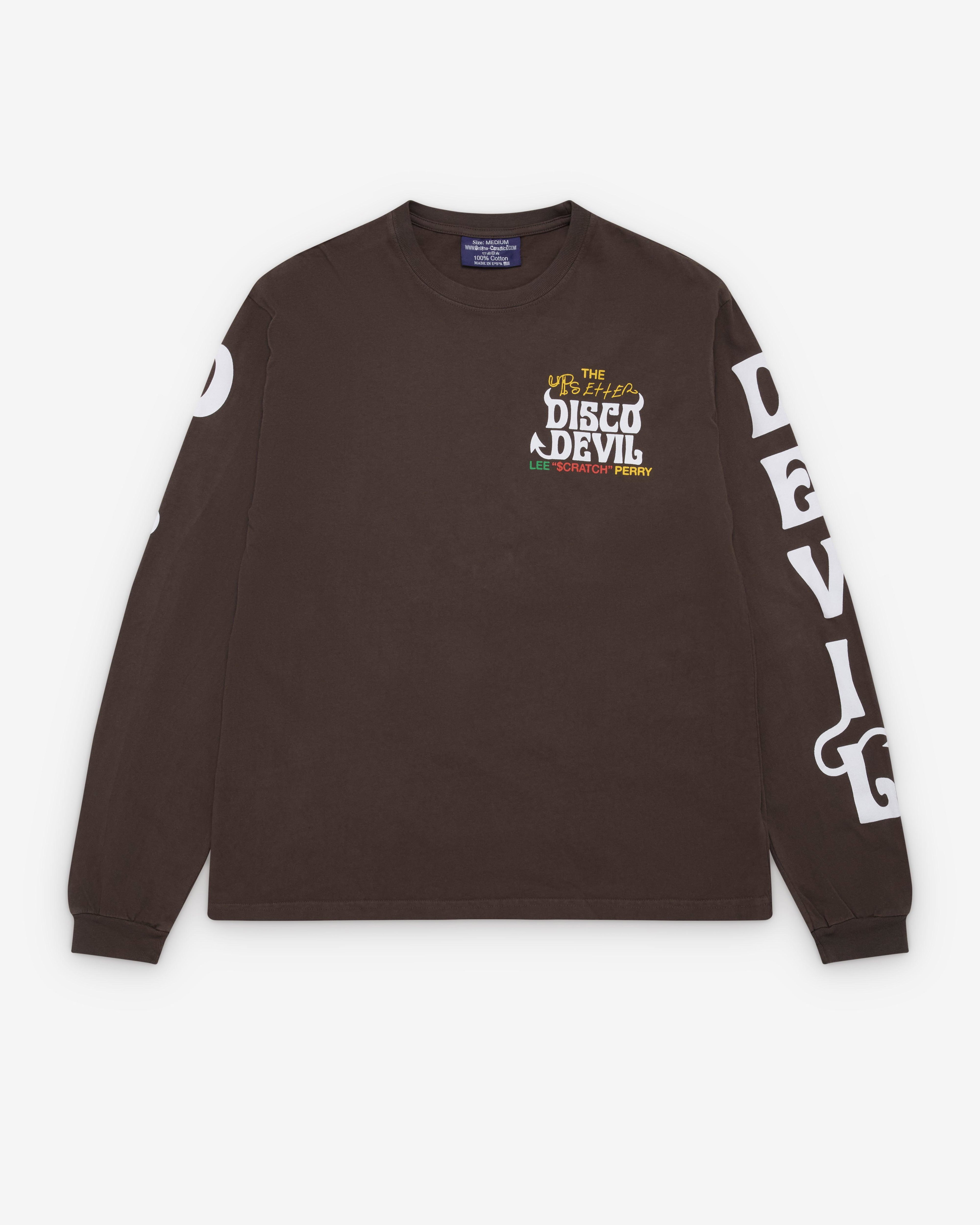 Online Ceramics - Men's Disco Devil T-Shirt - (Brown) by ONLINE CERAMICS