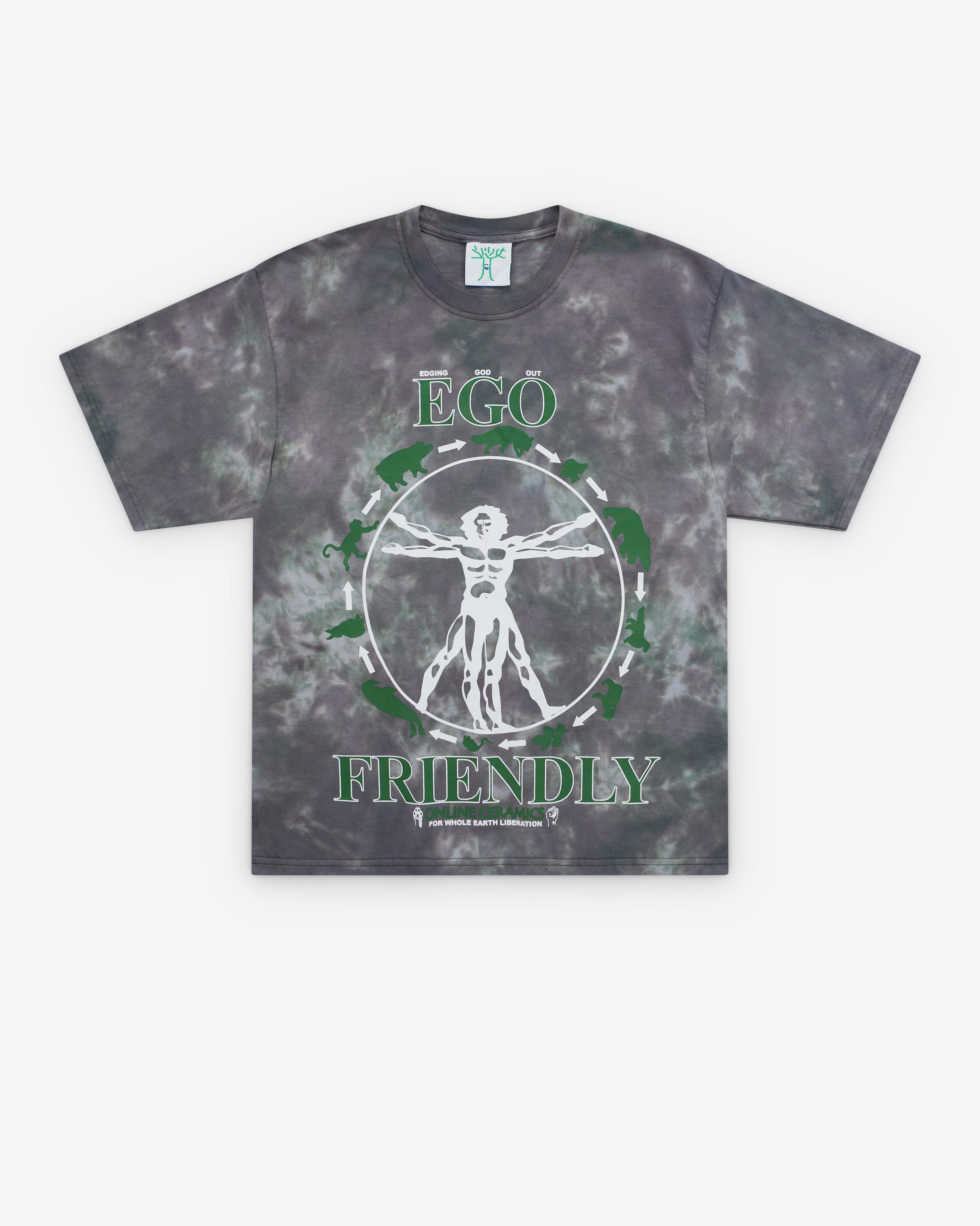 Online Ceramics - Men's Edging God Out T-Shirt - (Tie Dye) by ONLINE CERAMICS