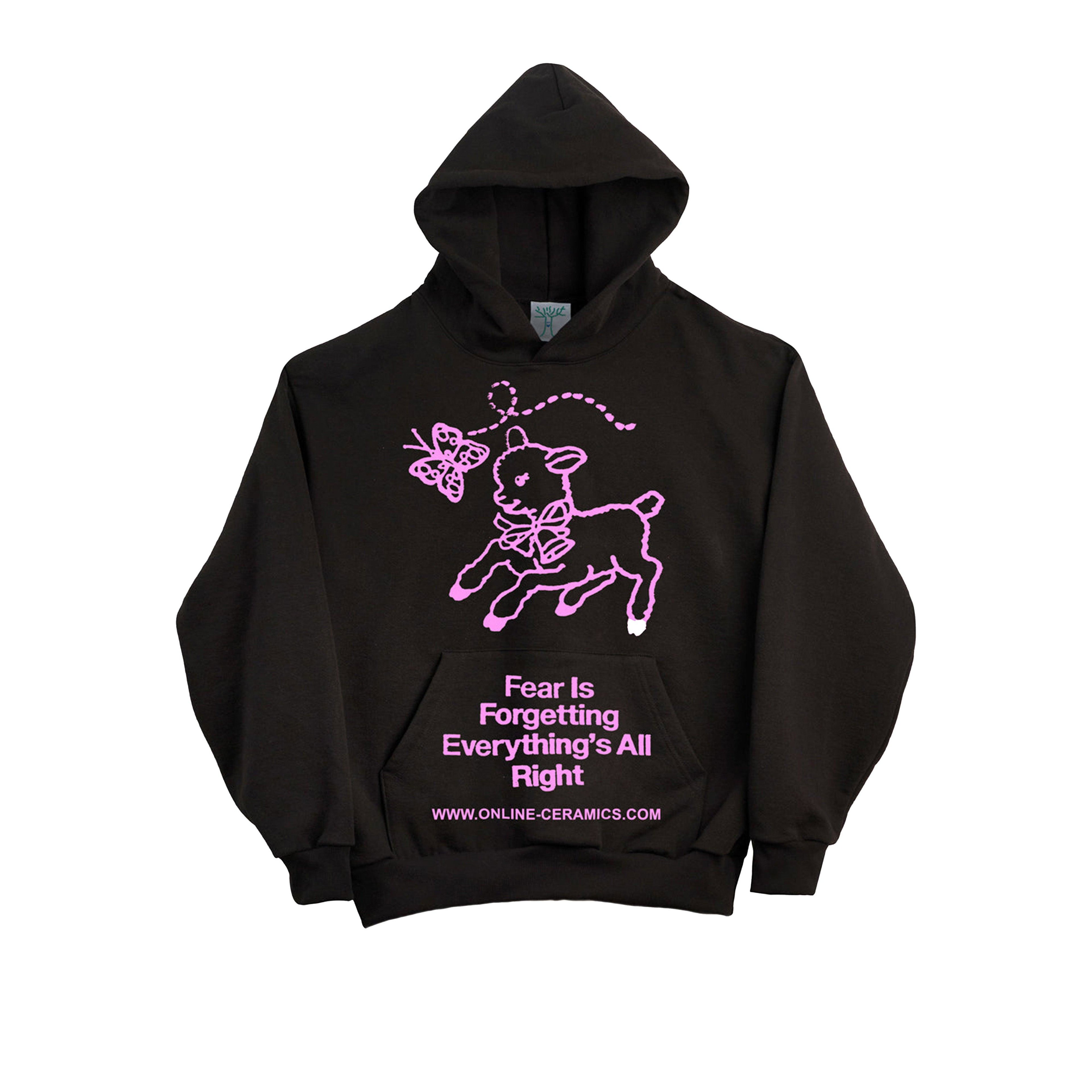 Online Ceramics - Men's F.E.A.R. Hoodie - (Black) by ONLINE CERAMICS