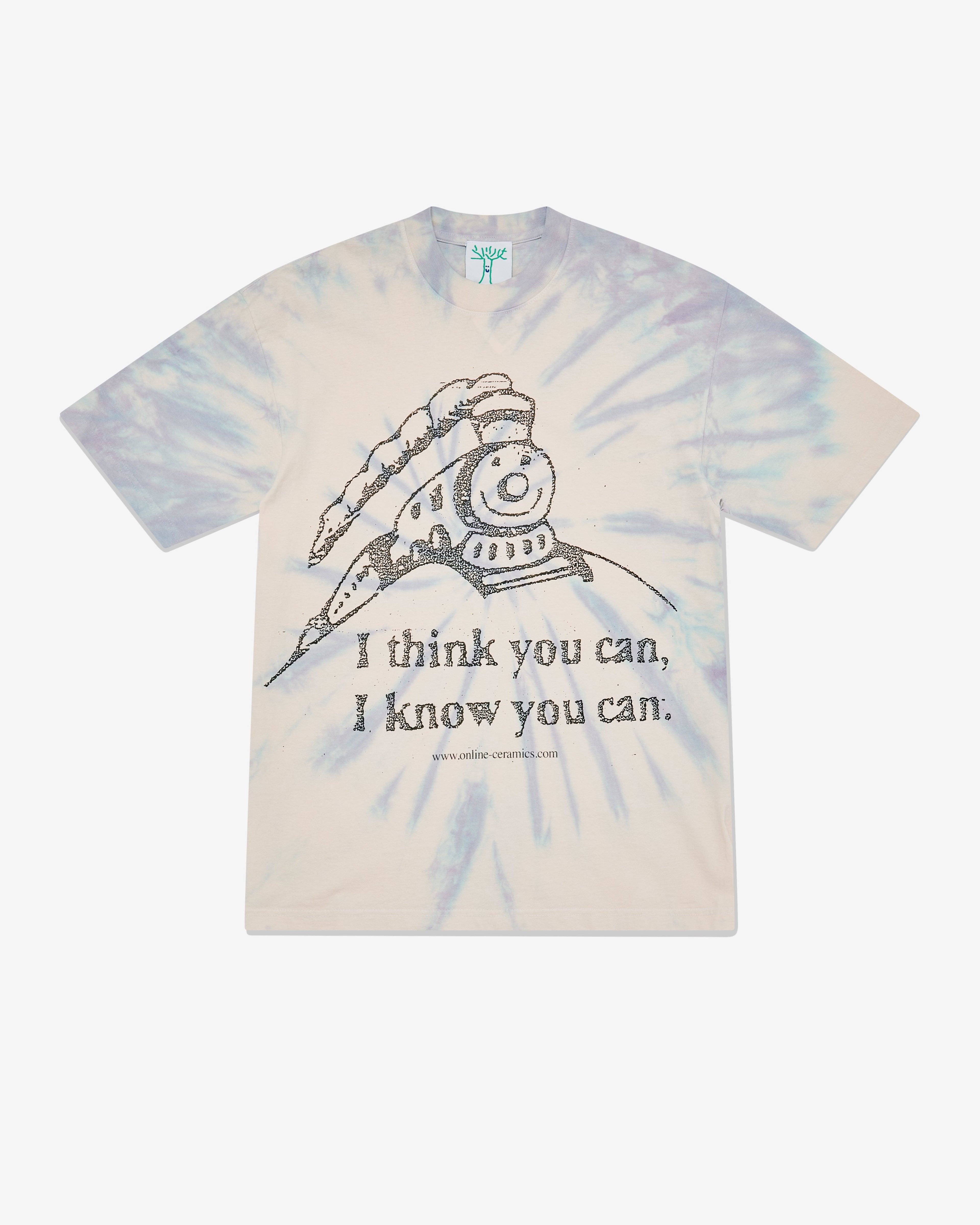 Online Ceramics - Men's I Think You Can I Know You Can T-Shirt - (Hand Dye) by ONLINE CERAMICS
