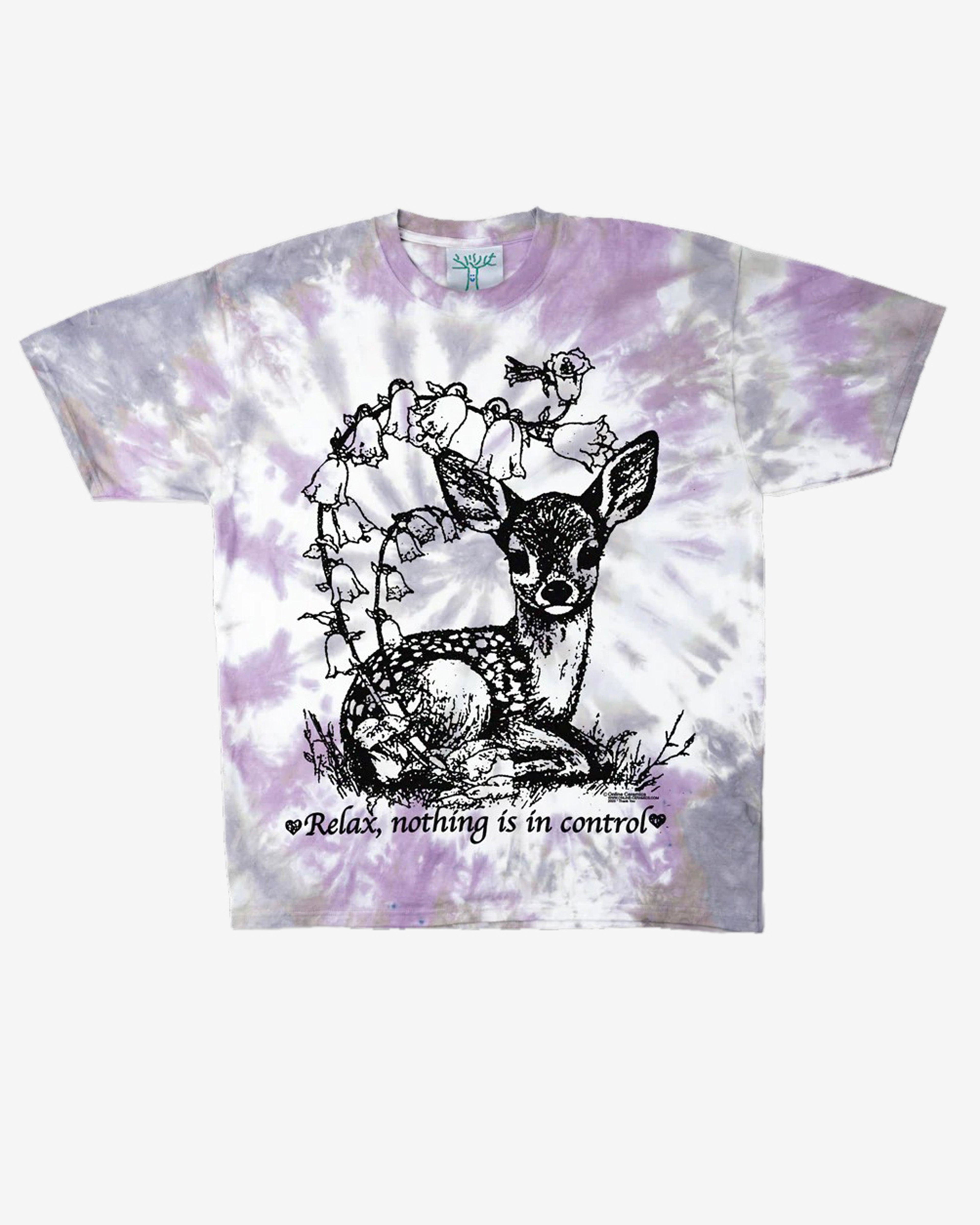 Online Ceramics - Men's Nothing Is In Control T-Shirt - (Tie Dye) by ONLINE CERAMICS