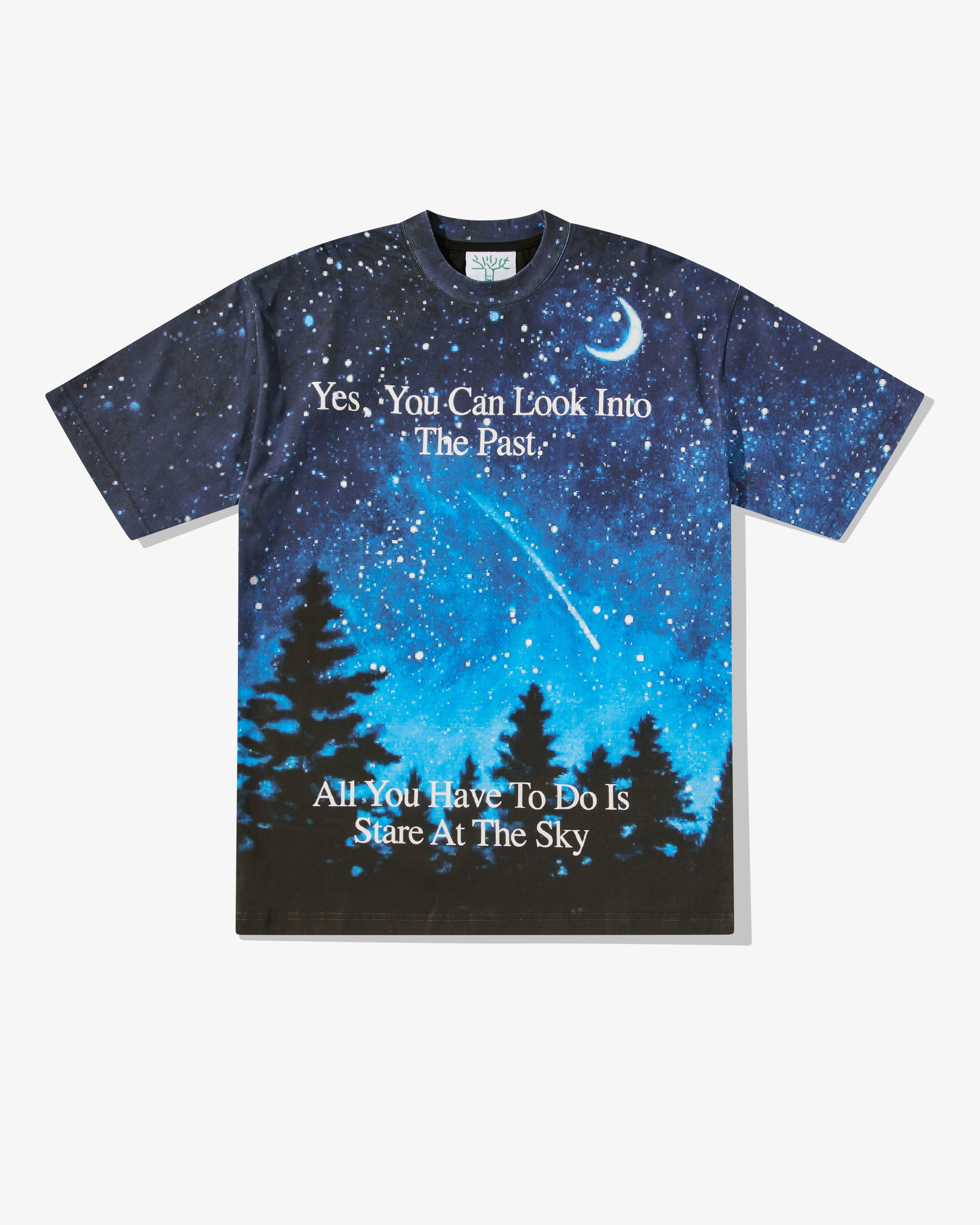 Online Ceramics - Men's Stare At The Stars T-Shirt - (Black) by ONLINE CERAMICS