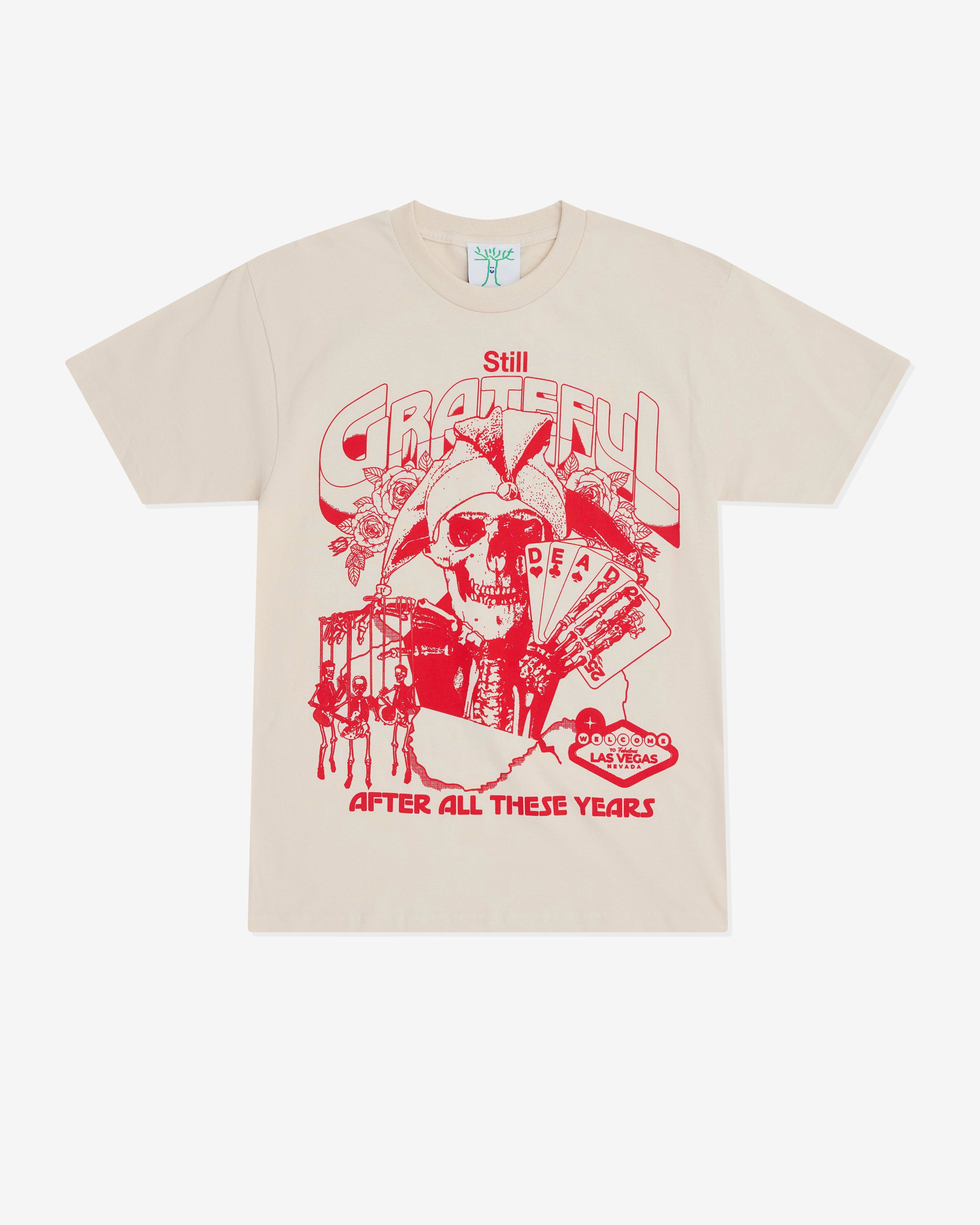 Online Ceramics - Men’s Still Grateful After All These Years T-Shirt - (Cream) by ONLINE CERAMICS