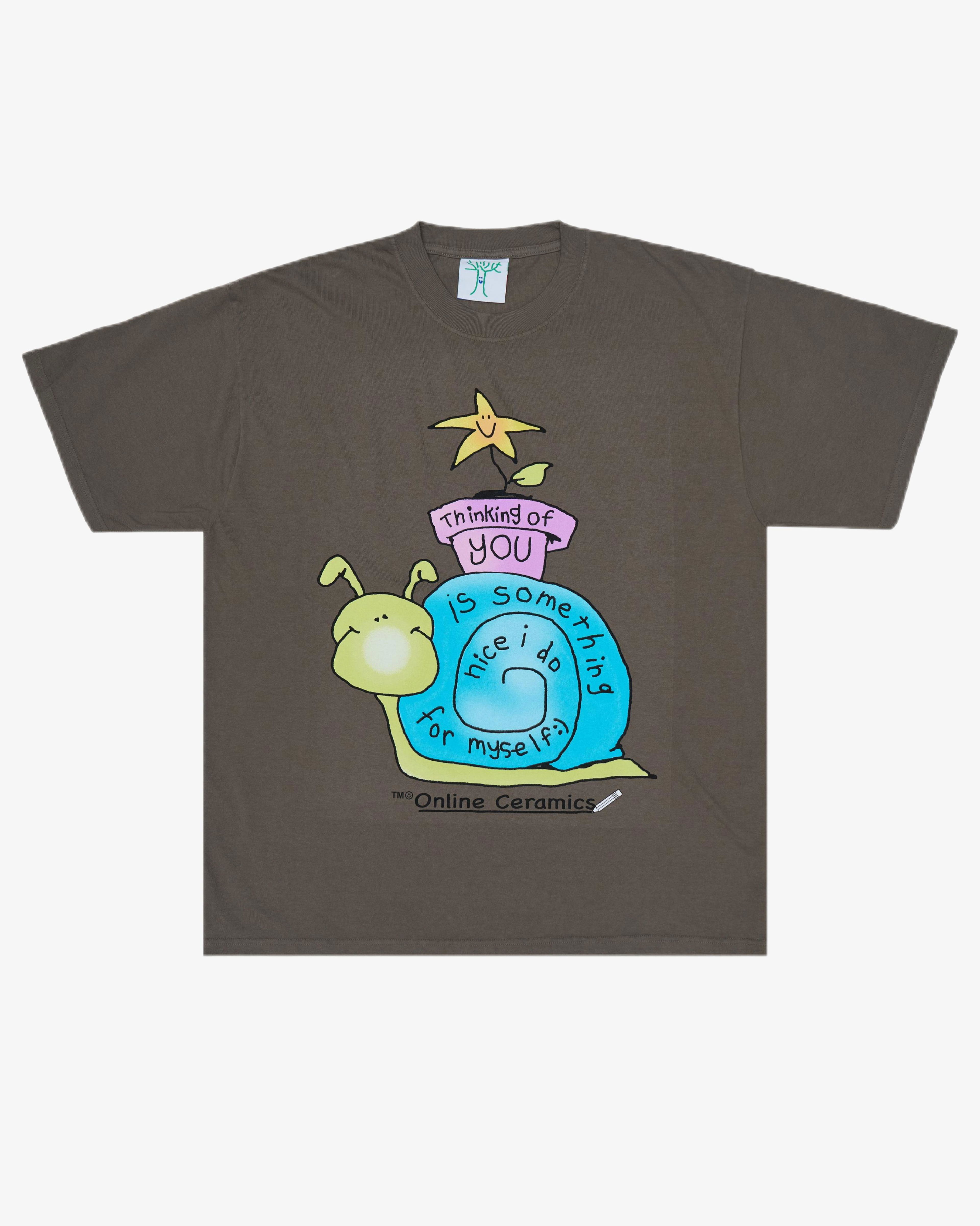 Online Ceramics - Men's Thinking Of You - (Brown) by ONLINE CERAMICS