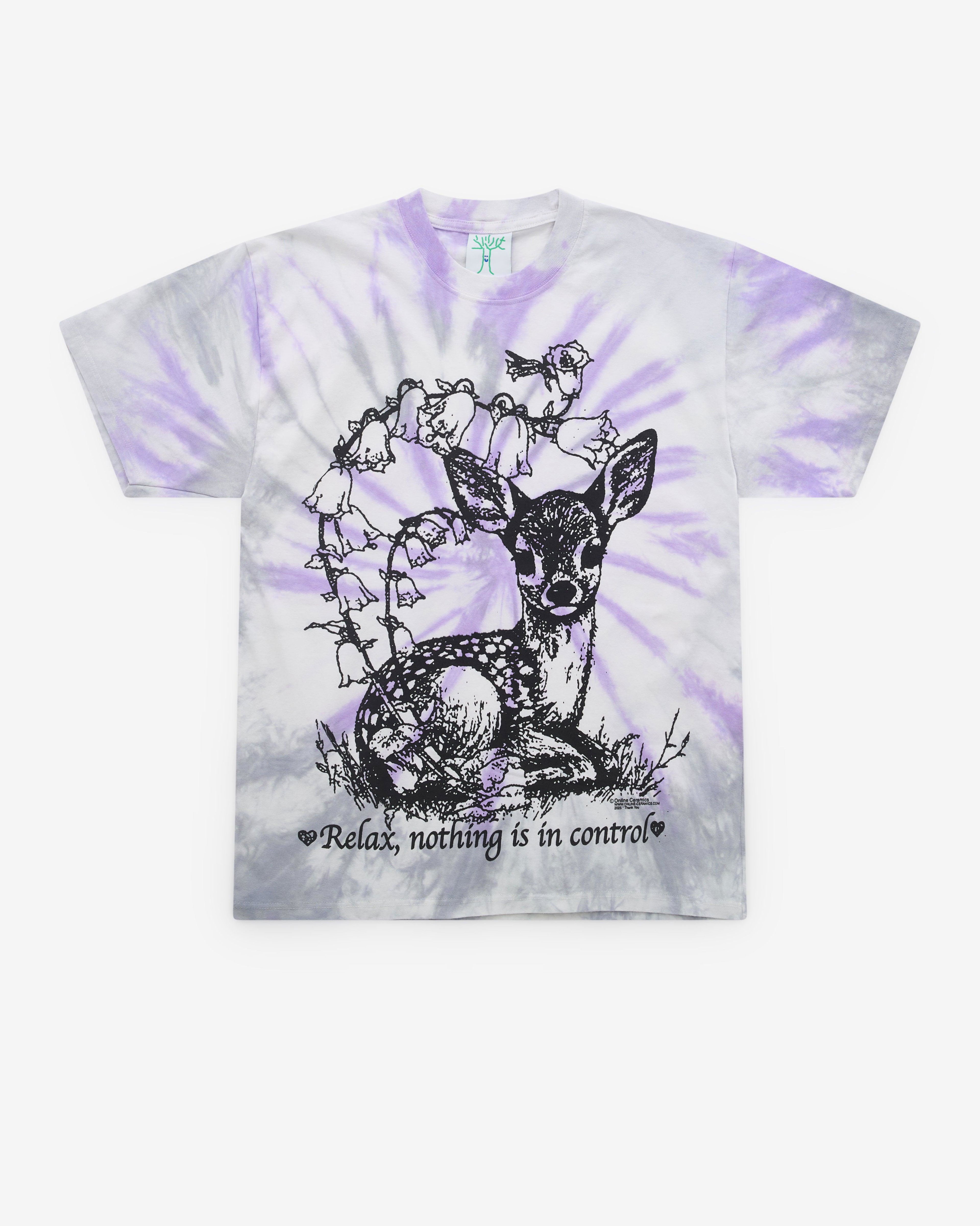 Online Ceramics - Nothing Is In Control T-Shirt - (Tie Dye) by ONLINE CERAMICS Online Ceramics - Nothing Is In Control T-Shirt - (Tie Dye) by ONLINE CERAMICS