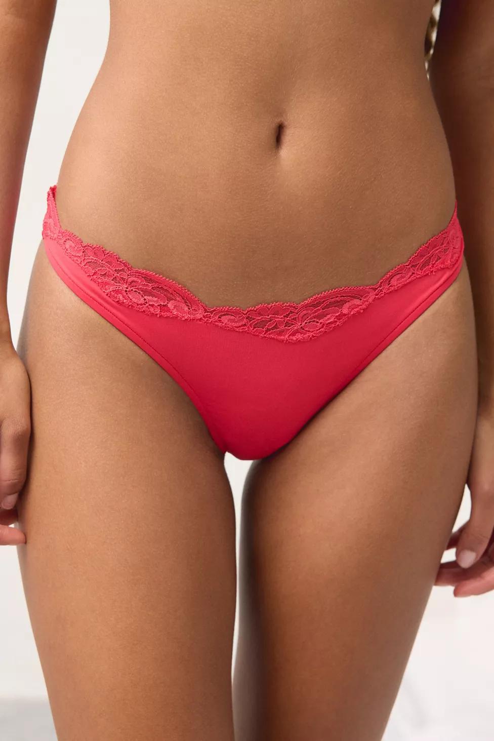 Only Hearts Delicious With Lace Vintage Thong by ONLY HEARTS