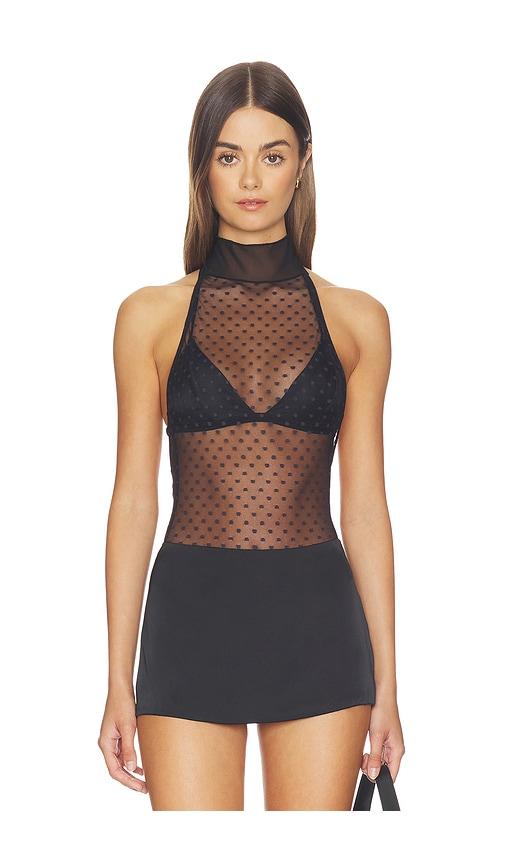Only Hearts Rita Bodysuit in Black by ONLY HEARTS