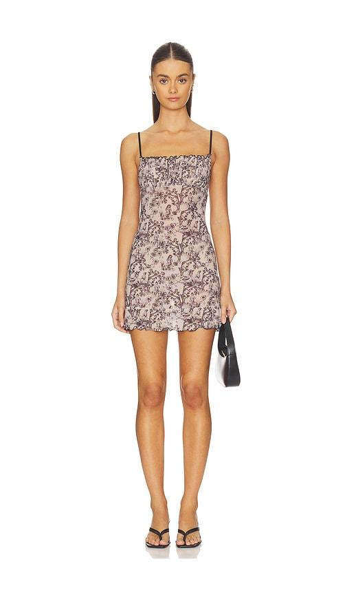 Only Hearts x REVOLVE Fleur Mini Dress in Light Grey by ONLY HEARTS