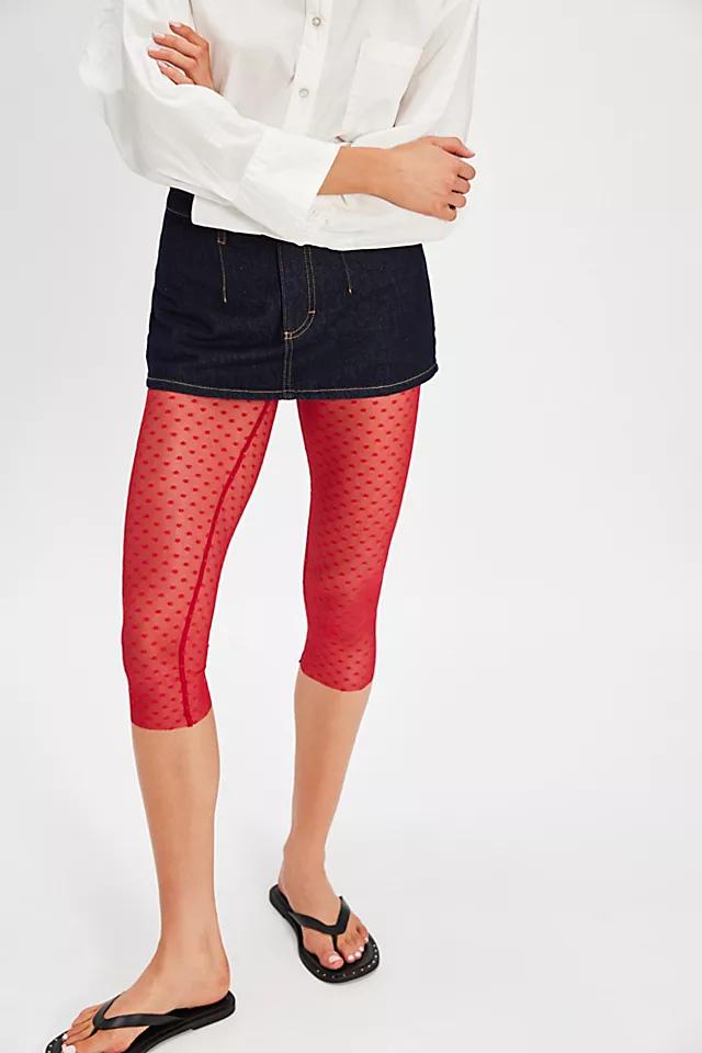 Only Hearts Cou Cou Lola Cropped Tights by ONLY HEARTS | FREE PEOPLE