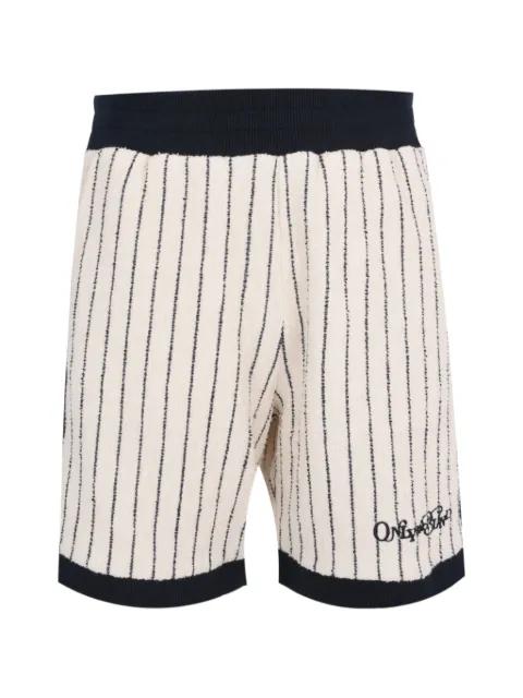 Riviera pinstripe shorts by ONLY THE BLIND