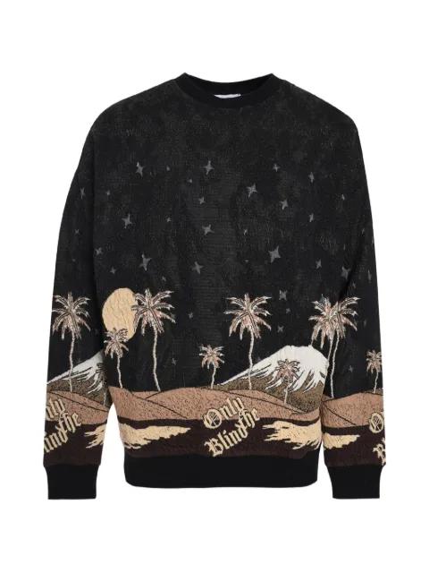 Sepia Mountain sweatshirt by ONLY THE BLIND