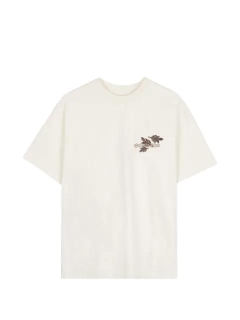 logo-embroidered serpent-motif T-shirt by ONLY THE BLIND