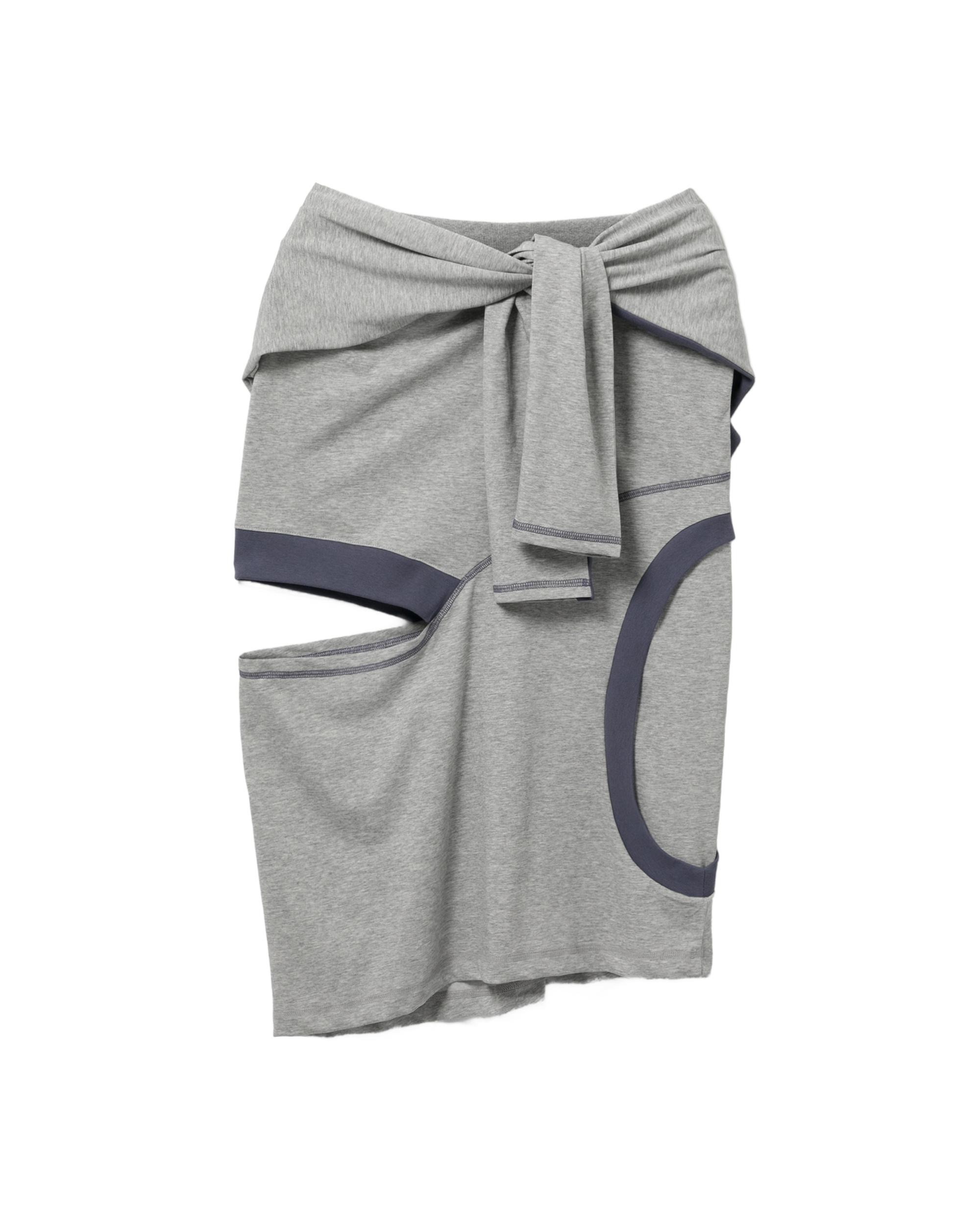 Knotted skirt by OPEN YY