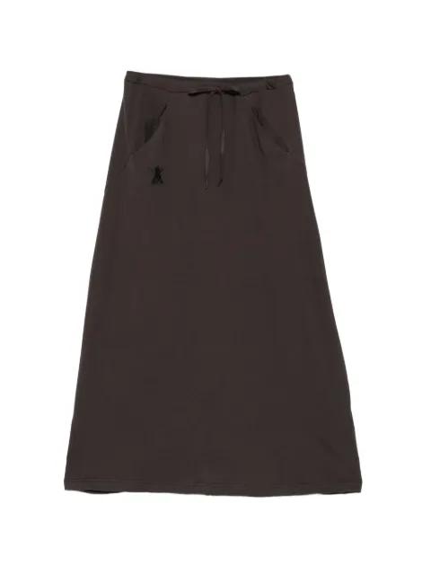 Slant maxi skirt by OPEN YY