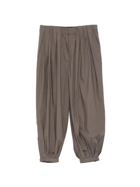 gathered trousers by OPEN YY