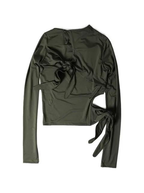 knot-detail top by OPEN YY