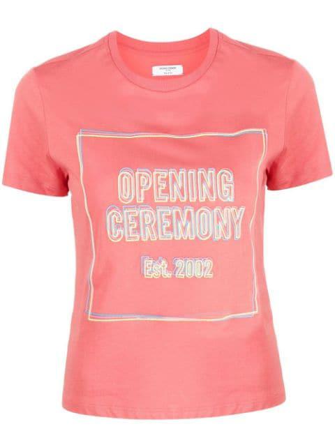 Box Logo print T-shirt by OPENING CEREMONY