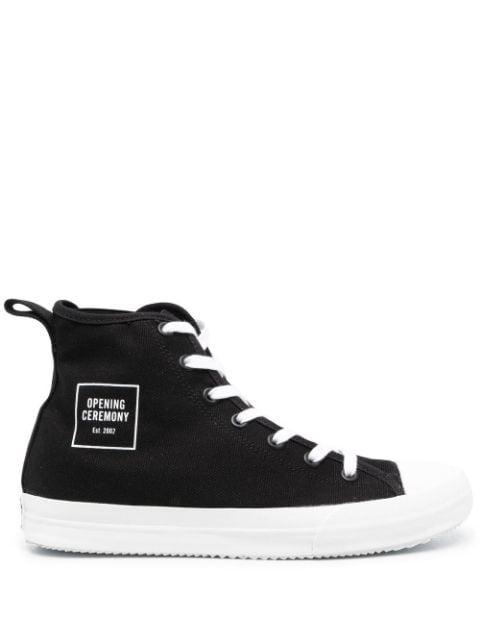 Box logo high-top sneakers by OPENING CEREMONY