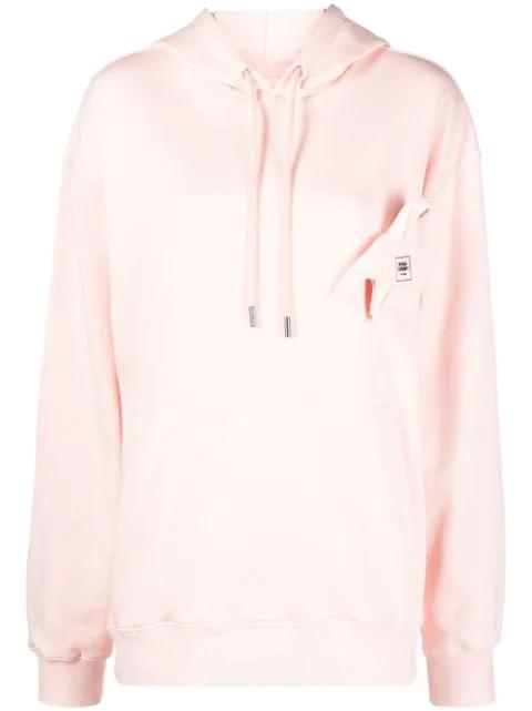 box-logo rib-trimmed hoodie by OPENING CEREMONY