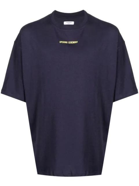 graphic-print cotton T-shirt by OPENING CEREMONY