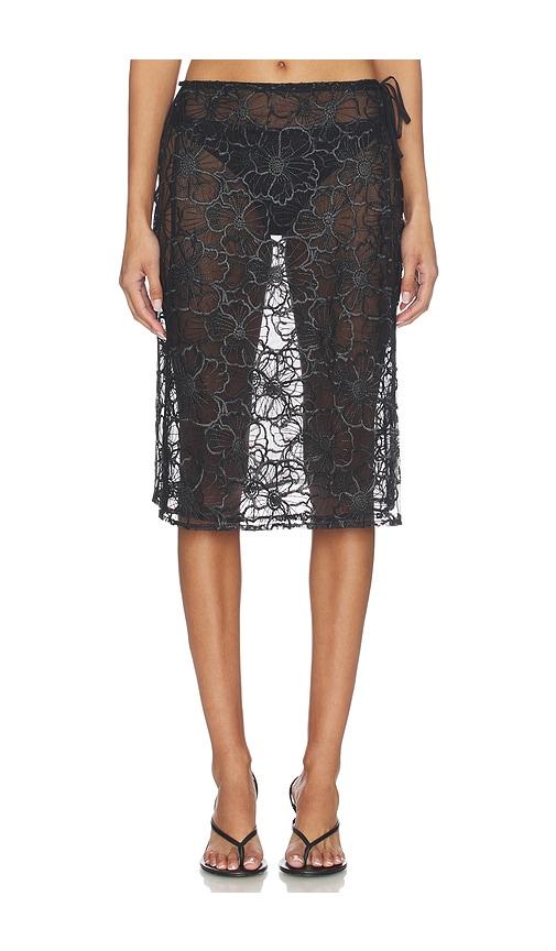 OperaSPORT Alba Long Skirt in Black by OPERASPORT