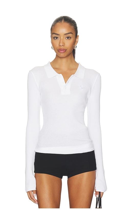 OperaSPORT Aria Seamless Top in White by OPERASPORT