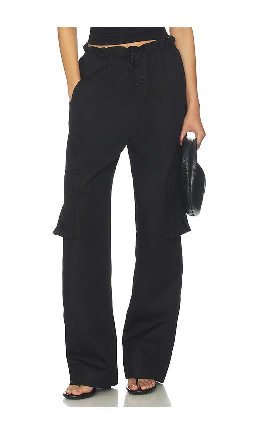 OperaSPORT Maud Cargo Pants in Black by OPERASPORT