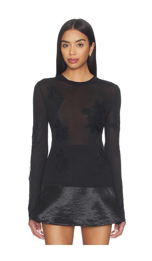 OperaSPORT Ziva Top in Black by OPERASPORT