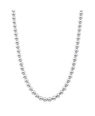 Sterling Silver Baller Bead Necklace by ORADINA