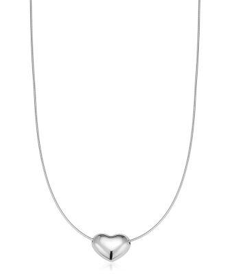 Sterling Silver Lover Pendant Necklace by ORADINA