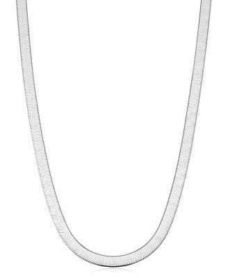 Sterling Silver Mirage Herringbone Choker by ORADINA