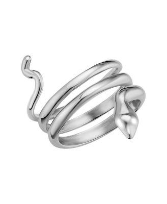 Sterling Silver Snake Wrap Ring by ORADINA