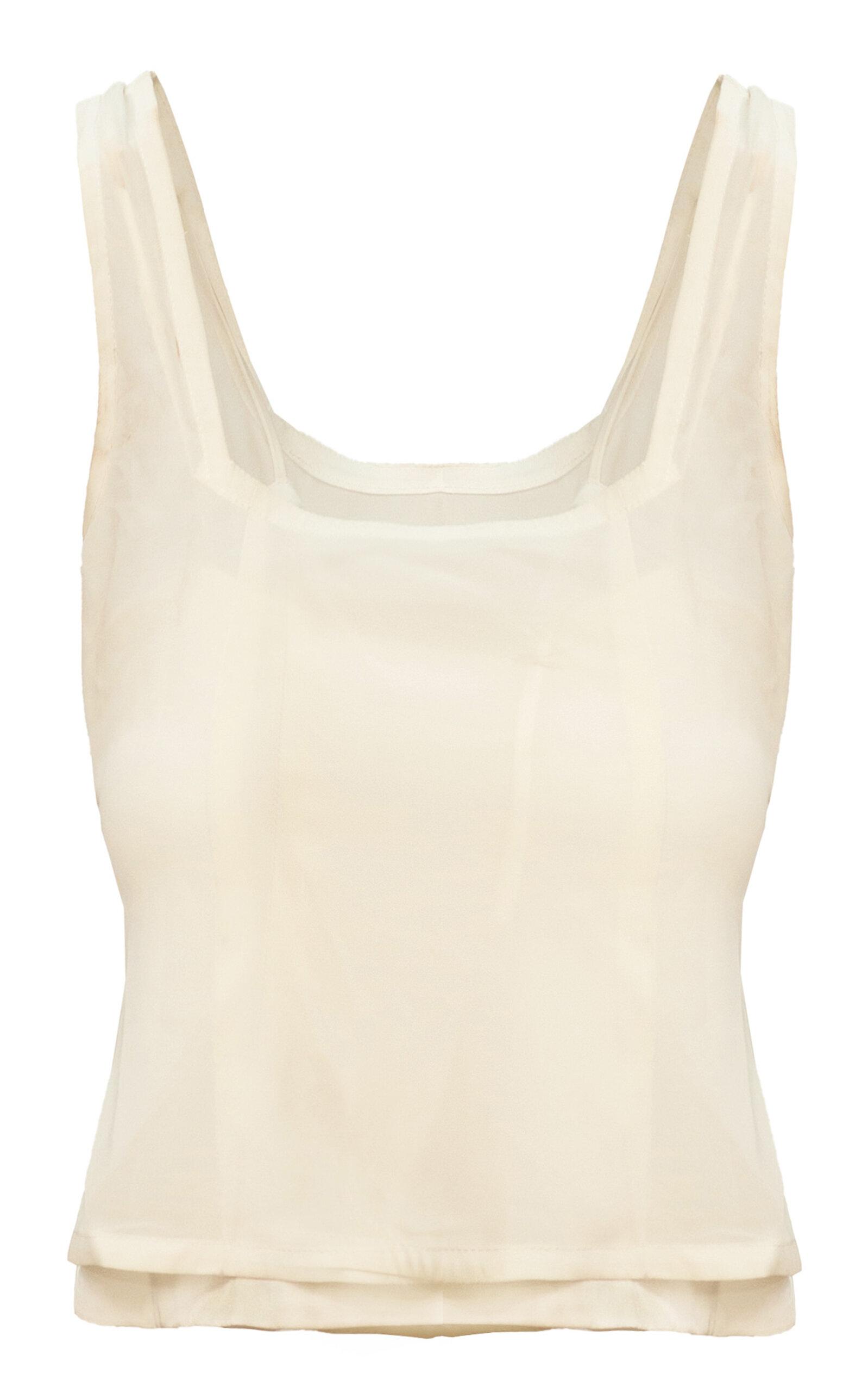 Orange Culture Breatheilk and Chiffon Camisole Top - Moda Operandi by ORANGE CULTURE