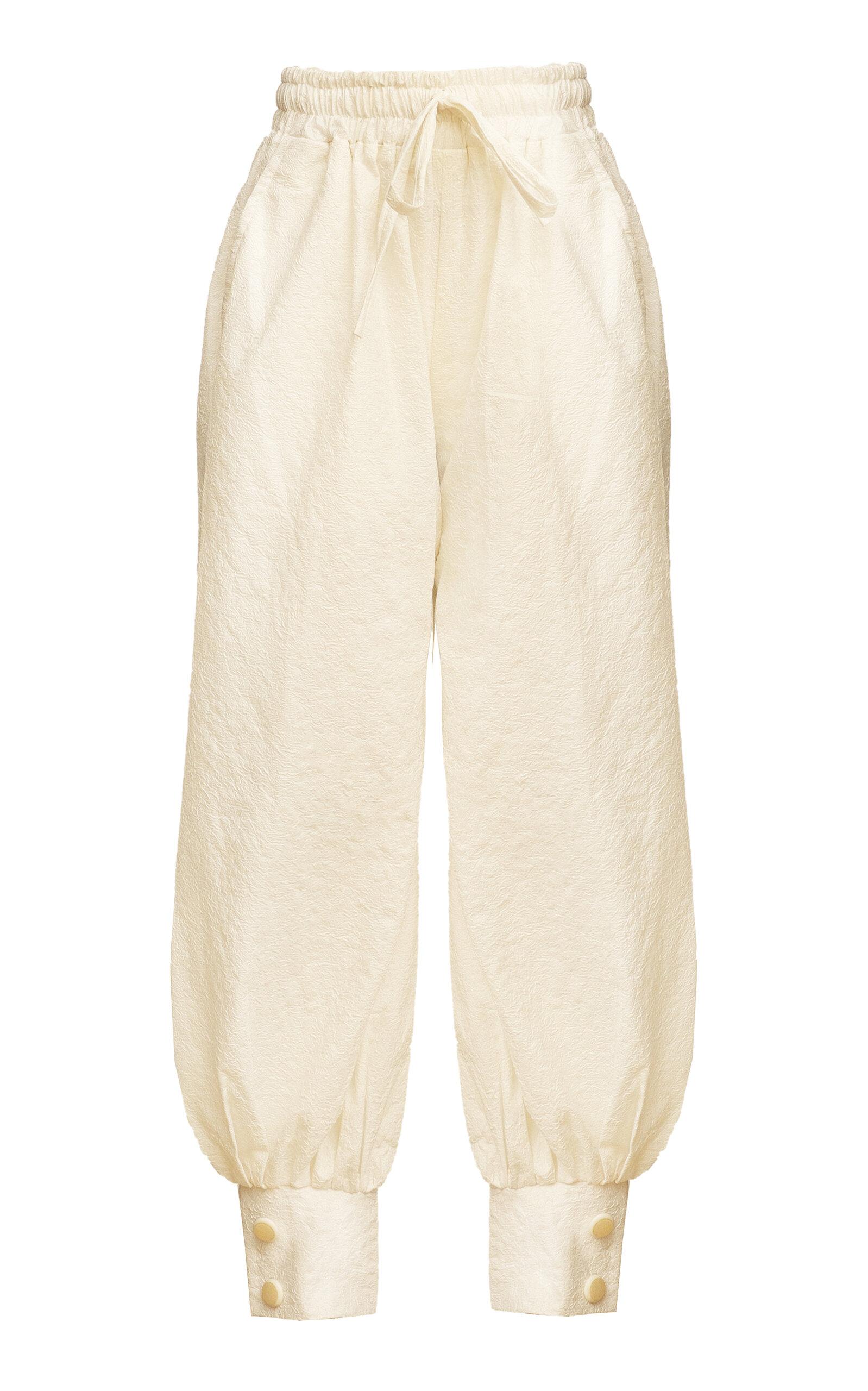 Orange Culture Emberid-Rise Pique Harem Pants -oda Operandi by ORANGE CULTURE
