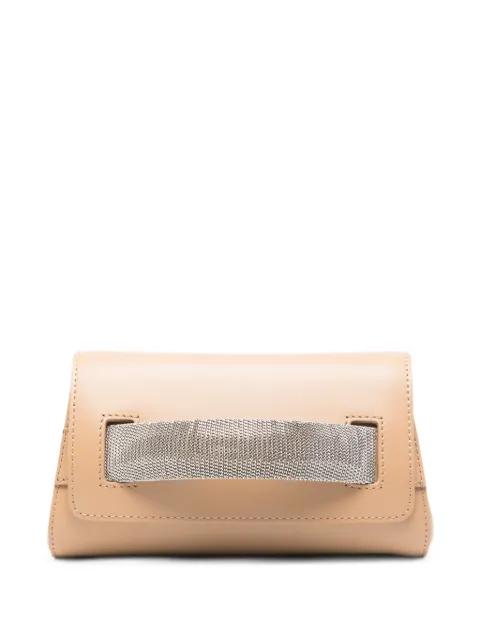 Alba leather clutch bag by ORCIANI